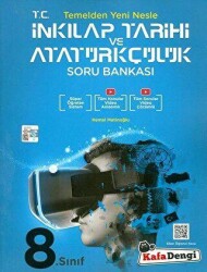 8. Sınıf T.C. İnkılap Tarihi ve Atatürkçülük Soru Bankası - Kafa Dengi Yayınları