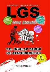 Kitap Vadisi Yayınları 8. Sınıf LGS T.C. İnkılap Tarihi ve Atatürkçülük Soru Bankası - Kitap Vadisi Yayınları