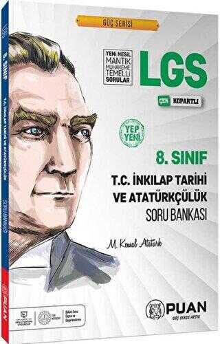 Puan Akademi Yayınları 8. Sınıf LGS T.C. İnkılap Tarihi ve Atatürkçülük Soru Bankası
