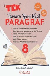 8. Sınıf Tek Paragraf Tamamı Yeni Nesil Soru Kitabı - Palme Yayınları