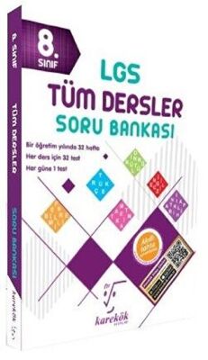 Karekök Yayıncılık 8. Sınıf LGS Tüm Dersler Soru Bankası - 1