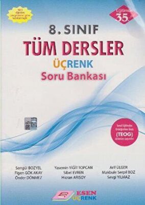 8. Sınıf LGS Tüm Dersler Üçrenk Soru Bankası - 1