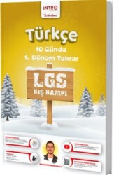 8. Sınıf LGS Türkçe 10 Günde 1. Dönem Tekrar Kış Kampı - İntro Yayınları
