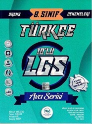 AV Yayınları 8. Sınıf LGS Türkçe 10 lu Denemesi - Av Yayınları