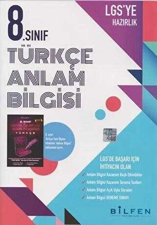 Bilfen Yayıncılık 8. Sınıf LGS Türkçe Anlam Bilgisi Soru Bankası