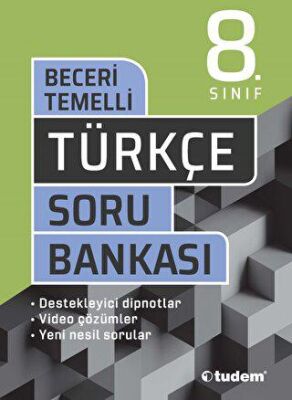 8. Sınıf Türkçe Beceri Temelli Soru Bankası kapağı