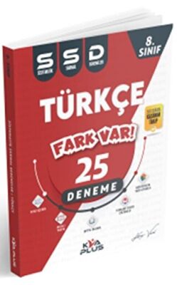 8. Sınıf LGS Türkçe Fark Var 25 Deneme - 1