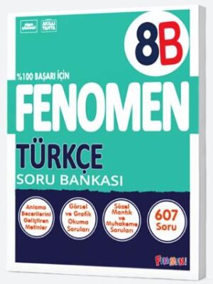 8. Sınıf LGS Türkçe Fenomen Soru Bankası kapağı