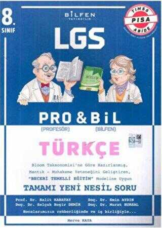 Bilfen Yayıncılık 8. Sınıf LGS Türkçe PROBİL Soru Bankası