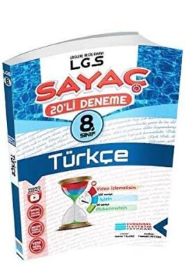 Evrensel İletişim Yayınları 8. Sınıf LGS Türkçe Sayaç Video Çözümlü 20`li Deneme - 1