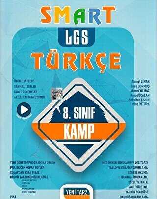 Yeni Tarz Yayınları 8. Sınıf LGS Türkçe Smart Kamp