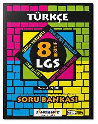 Sistematik Yayınları 8. Sınıf LGS Türkçe Soru Bankası
