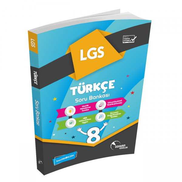 Doktrin Yayınları LGS Türkçe Soru Bankası