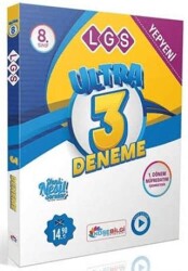 8. Sınıf LGS Ultra 3 Deneme - KÖŞEBİLGİ YAYINLARI