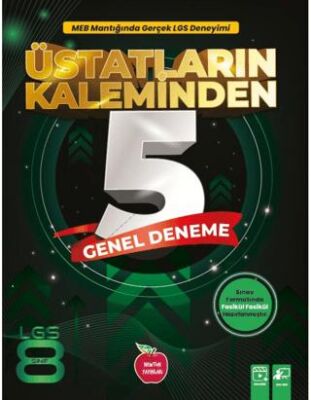 8. Sınıf LGS Üstatların Kaleminden 5 Genel Deneme - 1