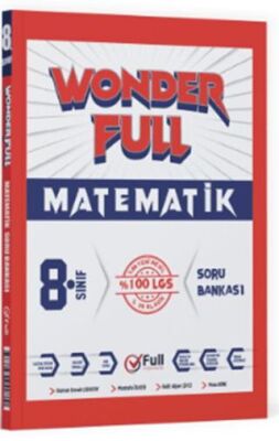 8. Sınıf LGS Wonder Full Matematik Soru Bankası - 1