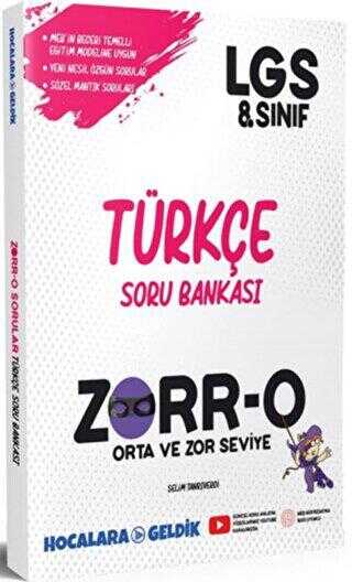 Hocalara Geldik ZORR-O 8. Sınıf LGS Türkçe Soru Bankası
