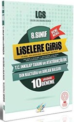 Fdd Yayınları 8. Sınıf LGS T.C.Inkılap Tarihi ve Atatürkçülük 10 Çözümlü Deneme Yeni Nesil - Fdd Yayınları