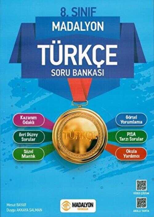 8. Sınıf Madalyon Türkçe Soru Bankası