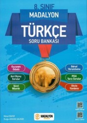 8. Sınıf Madalyon Türkçe Soru Bankası - Madalyon Yayınları