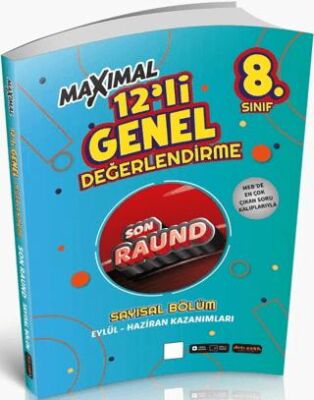 8. Sınıf Maksimal 12`li Son Raund Sayısal Deneme Seti - 1