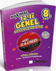 8. Sınıf Maksimal 12`li Son Raund Sözel Deneme Seti - Artı Zeka Yayınları