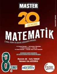 Okyanus Yayınları 8. Sınıf Master 20 Matematik Denemesi 	Okyanus Yayınları - Okyanus Yayınları