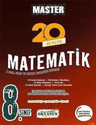Okyanus Yayınları 8. Sınıf Master 20 Matematik Denemesi