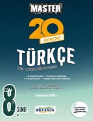 Okyanus Yayınları 8. Sınıf Master 20 Türkçe Denemesi - Okyanus Yayınları