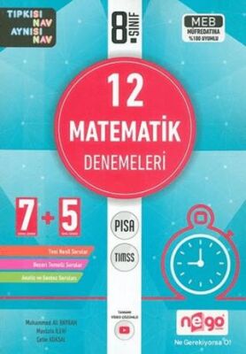 8. Sınıf Matematik 12 li Branş Deneme Video Çözümlü - 1
