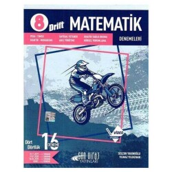 Son Viraj Yayınları 8. Sınıf Matematik 16 Deneme Drift Serisi - Son Viraj Yayınları