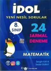 8. Sınıf Matematik 24 Sarmal Deneme - İdol Yayınları
