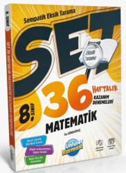 8. Sınıf Matematik 36 Haftalık Kazanım Denemeleri - Ünlüler Karması