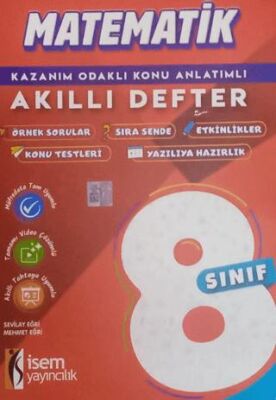 8. Sınıf Matematik Akıllı Defter - 1