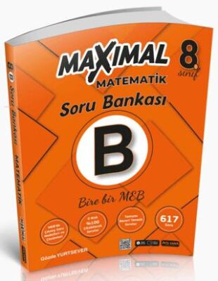 8. Sınıf Matematik B Maximal Bire Bir MEB Soru Bankası - 1