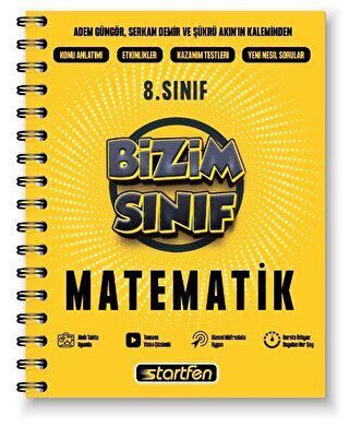 Startfen Yayınları 8. Sınıf Matematik Bizim Sınıf Defter - 1