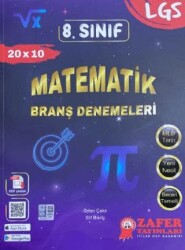 8. Sınıf Matematik Branş Denemeleri - Zafer Yayınevi
