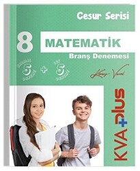 8. Sınıf Matematik Cesur Serisi 10 Deneme - Koray Varol Akademi