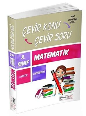 İnovasyon Yayınları 8. Sınıf Matematik Çevir Konu Çevir Soru - 1