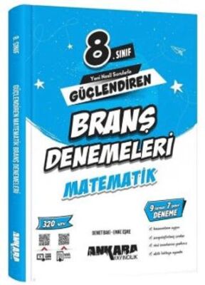 8. Sınıf Matematik Güçlendiren Branş Denemeleri - 1