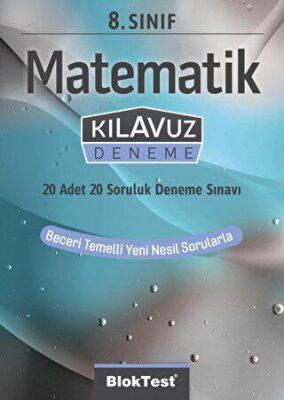 Tudem Yayınları - Bayilik 8. Sınıf Matematik Kılavuz Deneme - 1