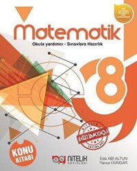 Nitelik Yayınları - Bayilik 8. Sınıf Matematik Konu Kitabı - Nitelik Yayınları - Bayilik