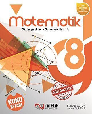 Nitelik Yayınları - Bayilik 8. Sınıf Matematik Konu Kitabı - 1