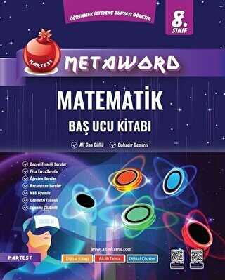 Nartest Yayınevi 8. Sınıf Matematik Metaword Baş Ucu Kitabı