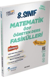 Saydam Yayınları 8. Sınıf Matematik ÖDF Öğreten Ders Fasikülleri - Saydam Yayınları