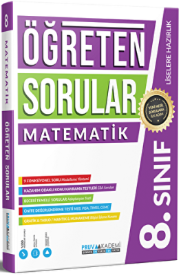 8. Sınıf Matematik Öğreten Soru Bankası - 1