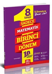 Model Eğitim Yayıncılık 8. Sınıf Matematik Sadece Birinci Dönem Deneme - Model Eğitim Yayıncılık