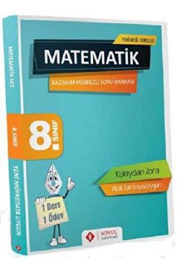 Sonuç Yayınları 8. Sınıf Matematik Seti - 1
