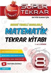 Nartest Yayınevi 8. Sınıf Matematik Son Tekrar Geri Sayım - Nartest Yayınevi