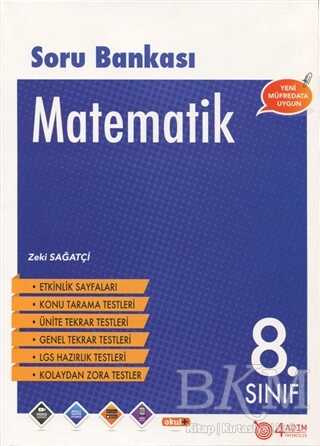 4 Adım Yayınları 8. Sınıf Matematik Soru Bankası